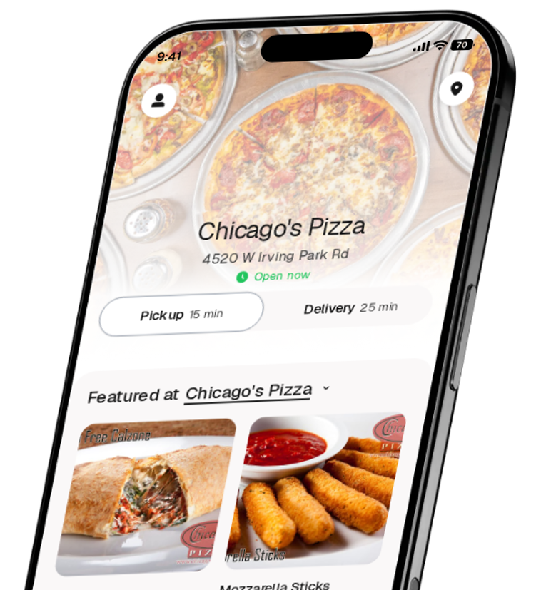 Chicago's Pizza app preview