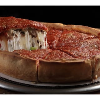 Large Veggie Stuffed Pizza