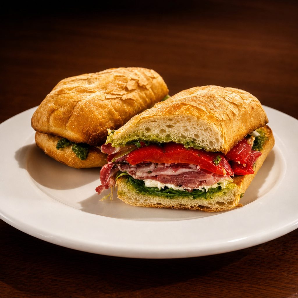 Sandwich Calabrese.