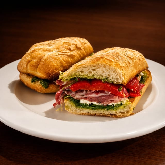 Sandwich Calabrese.
