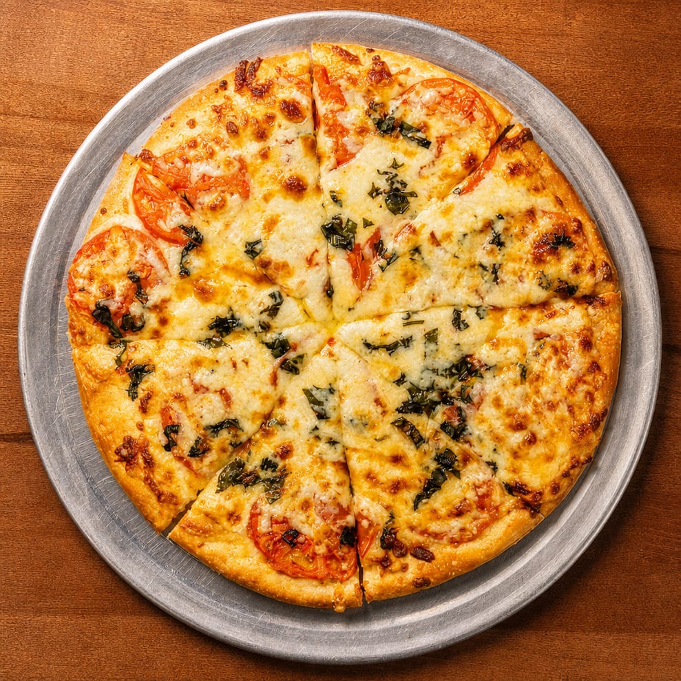 X-large Four Cheese Pizza.