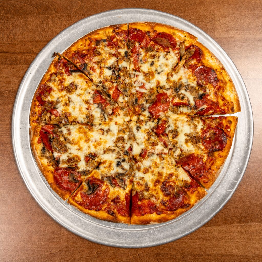 Large Special Thin Crust Pizza.