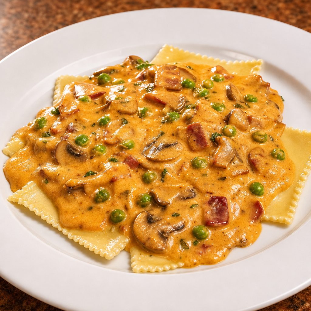 Ravioli Alla Rossini.