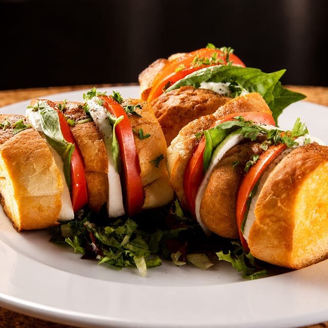 Mozzarella Skewers.