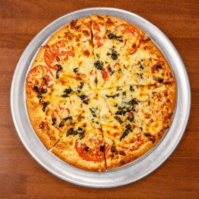 X-large Four Cheese Pizza.