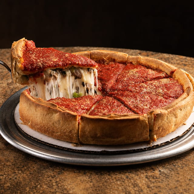 Small Stuffed Pizza.