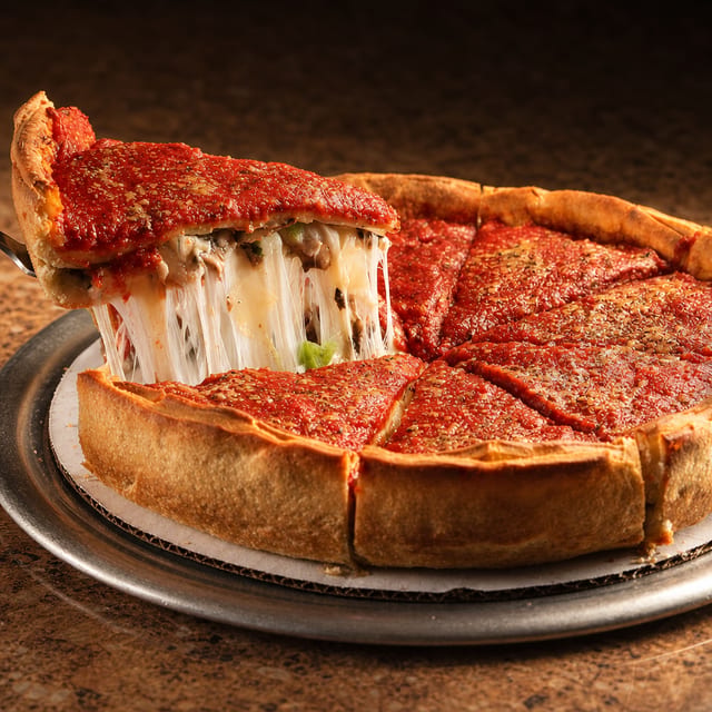 Medium Veggie Stuffed Pizza.