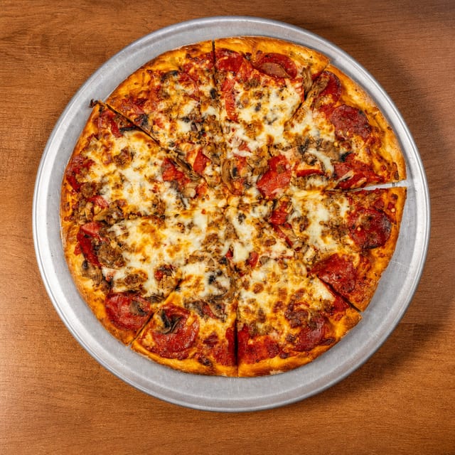 X-large Chef's Special Pizza.