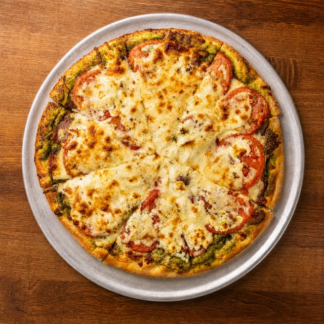 Medium Prosciutto & Goat Cheese Pizza.
