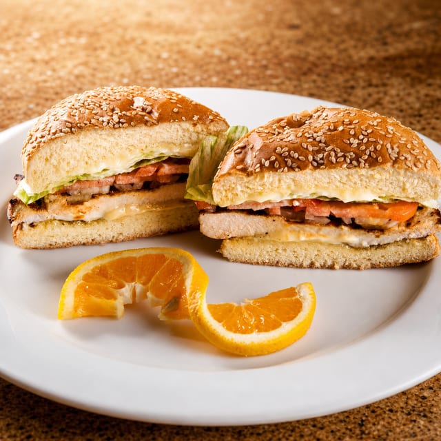 Char-Broiled Chicken Sandwich.