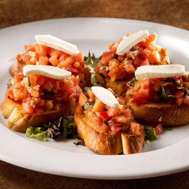 Bruschetta Di Pomodori.