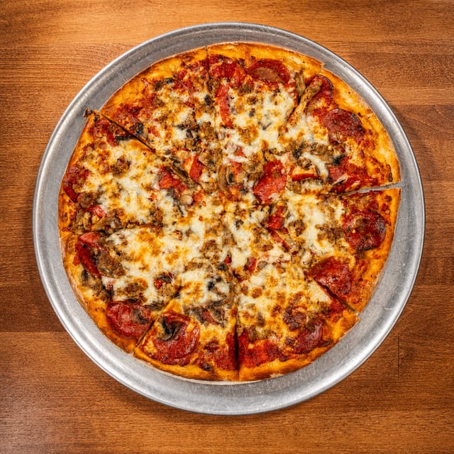 18" Special Thin Crust Pizza.