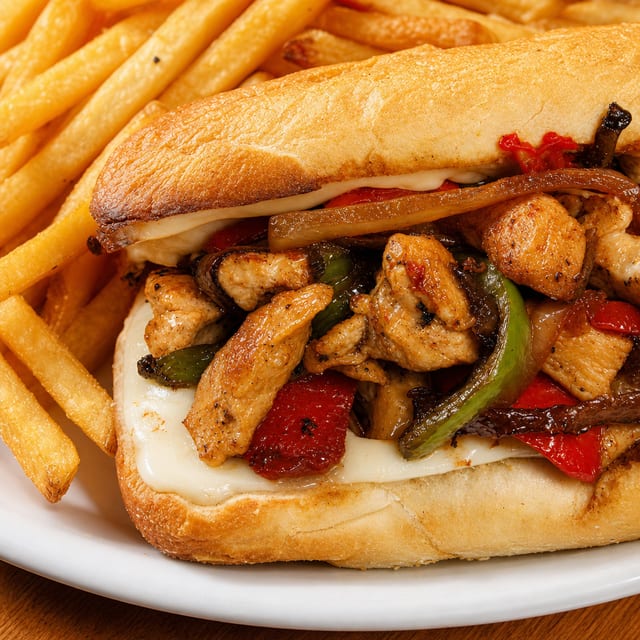 Chicken Fajita Sandwich.