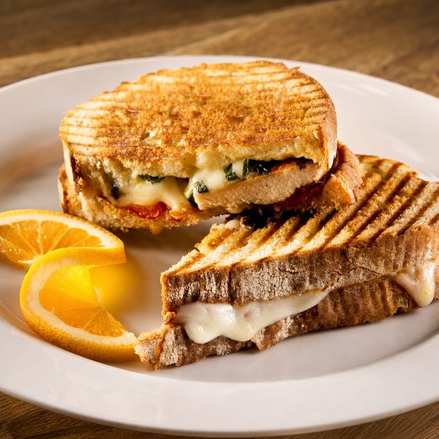 Tuscan Chicken Panini.