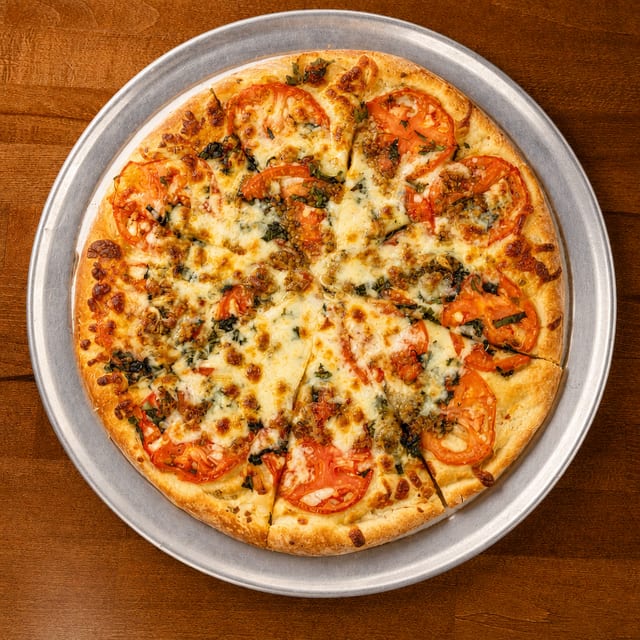 X-large Garlic Lovers Pizza.