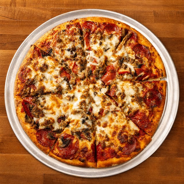 Large Special Thin Crust Pizza.