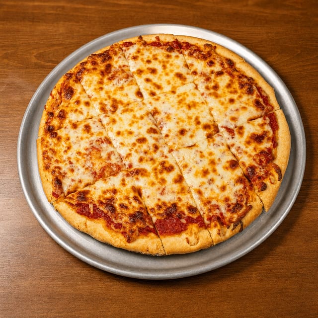 Large Cheese or BYO Thin Crust Pizza.