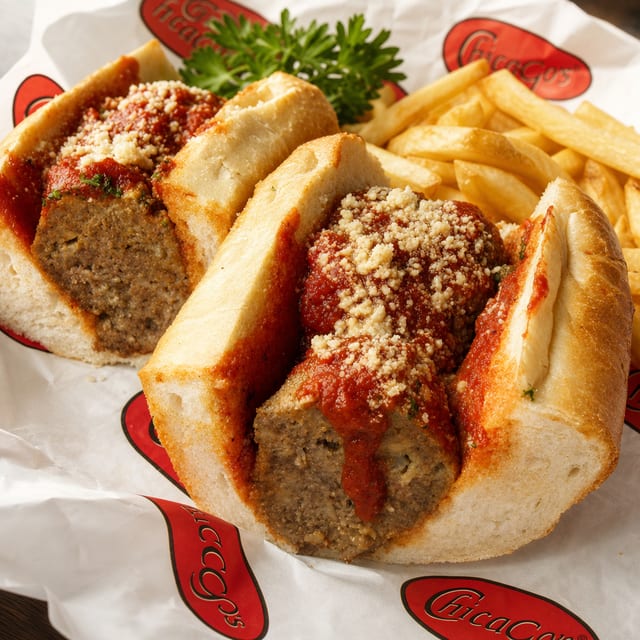 Meatball Sandwich.