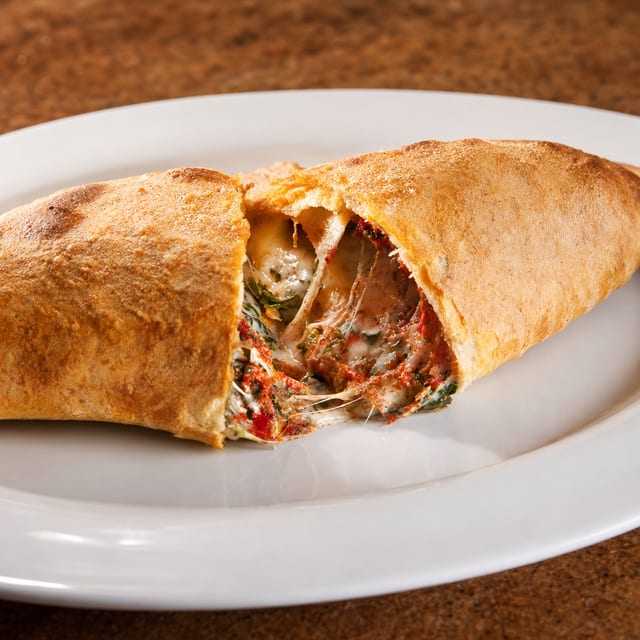 Baked Calzoni.