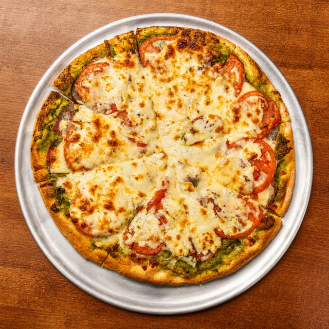 Large Prosciutto & Goat Cheese Pizza.