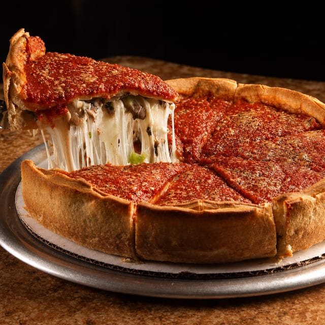 Small Special Stuffed Pizza.