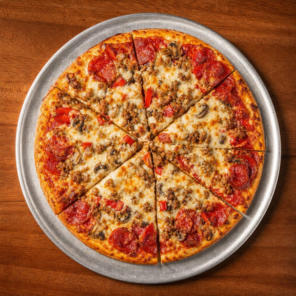 Special Thin Crust Pizza Medium.