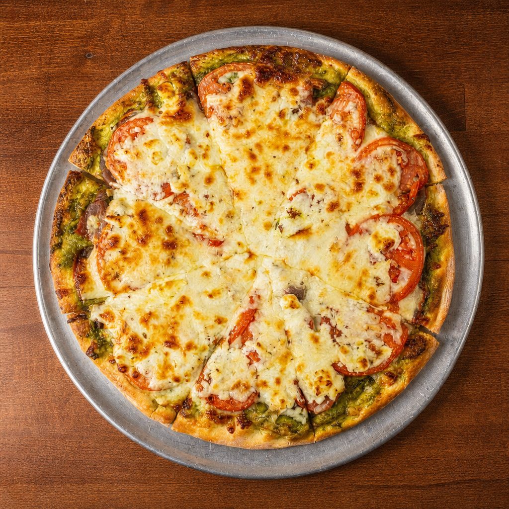 Prosciutto & Goat Cheese Pizza Medium.