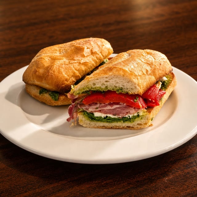 Sandwich Calabrese.
