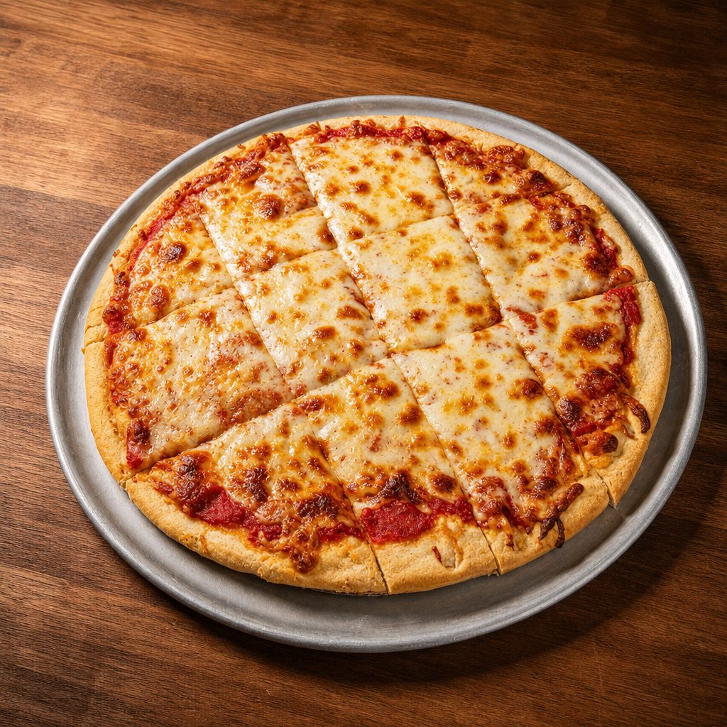 BYO Thin Crust Cheese Pizza Small.
