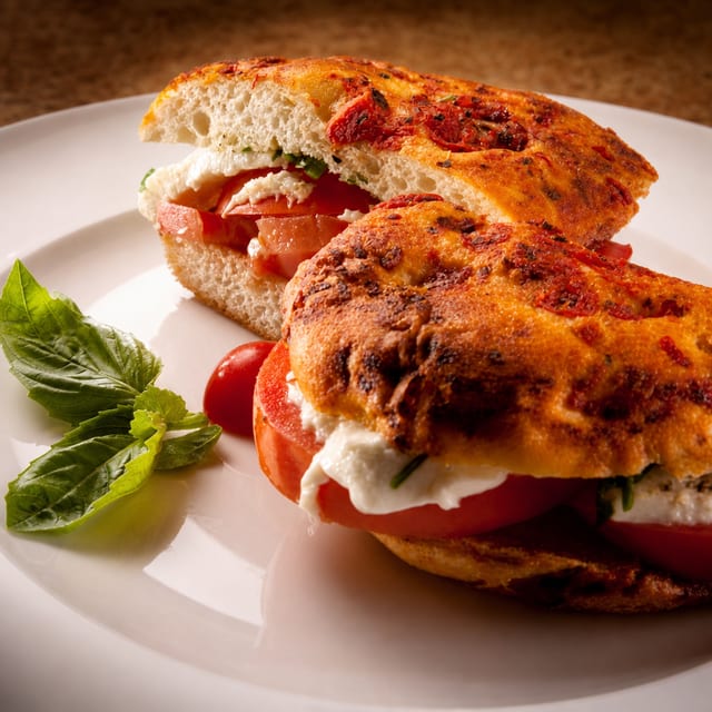 Caprese Focaccia.