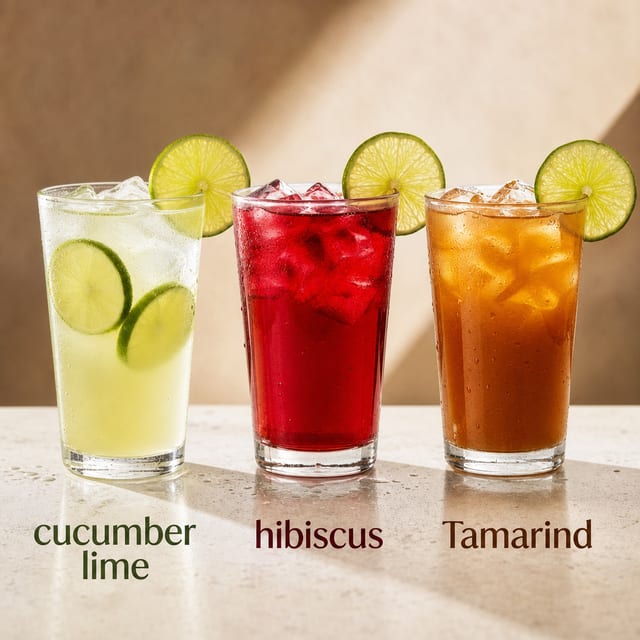 Agua Frescas.