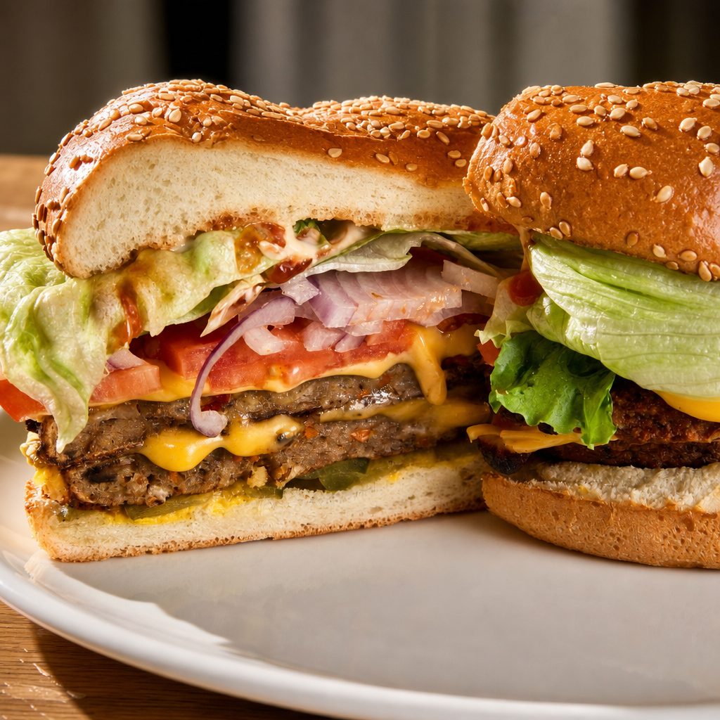 Veggie Burger 1/2 LB.