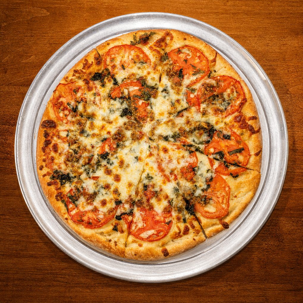 Garlic Lovers Pizza Medium.