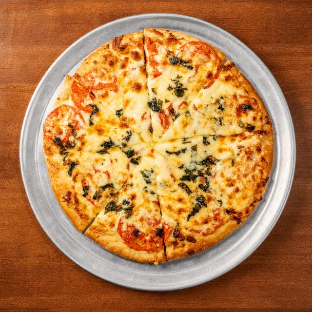 Four Cheese Pizza Medium.