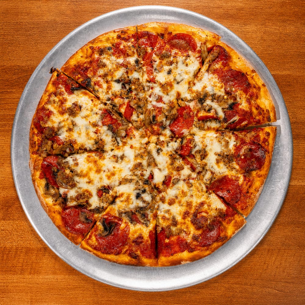 Special Thin Crust Pizza Large.