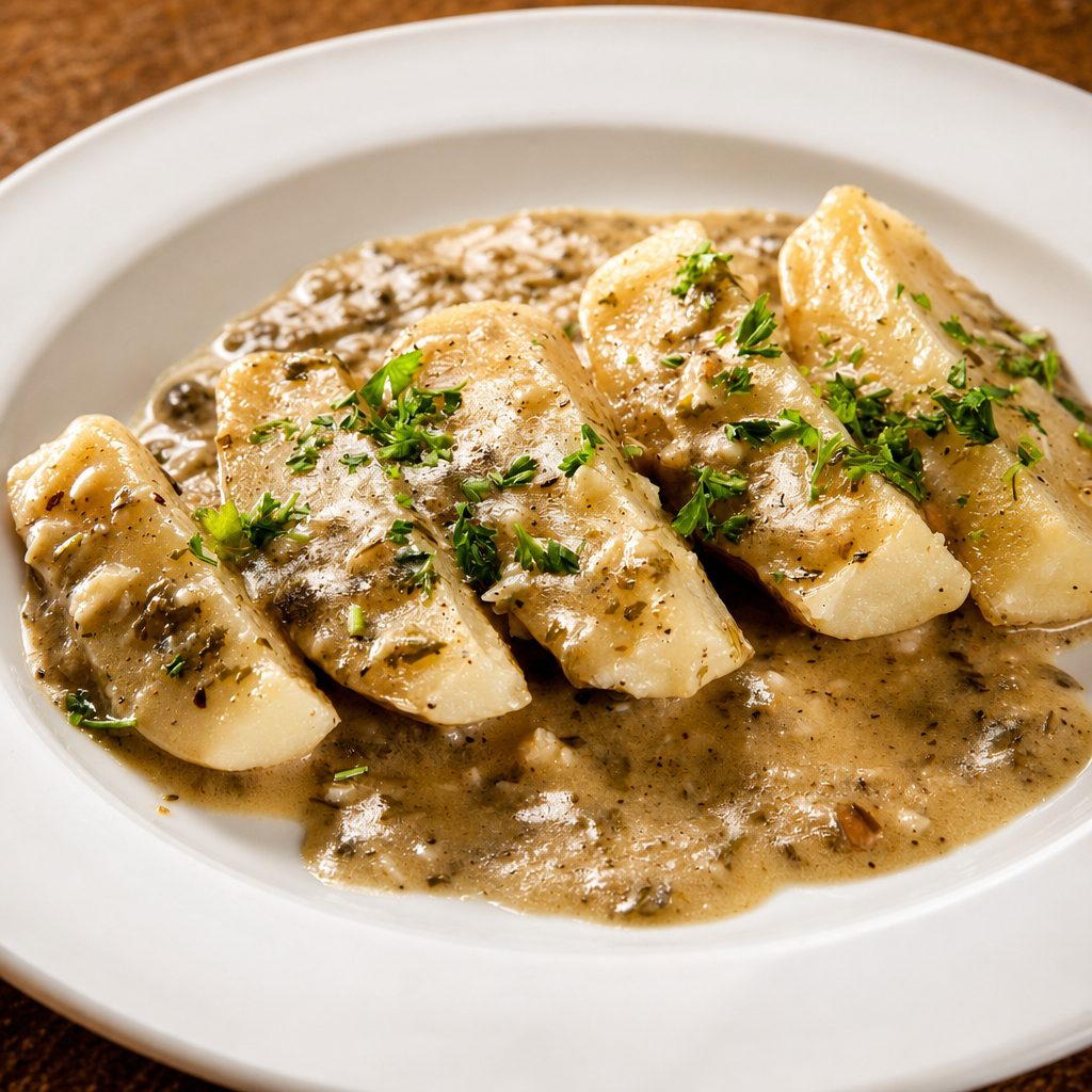 Vesuvio Potatoes.