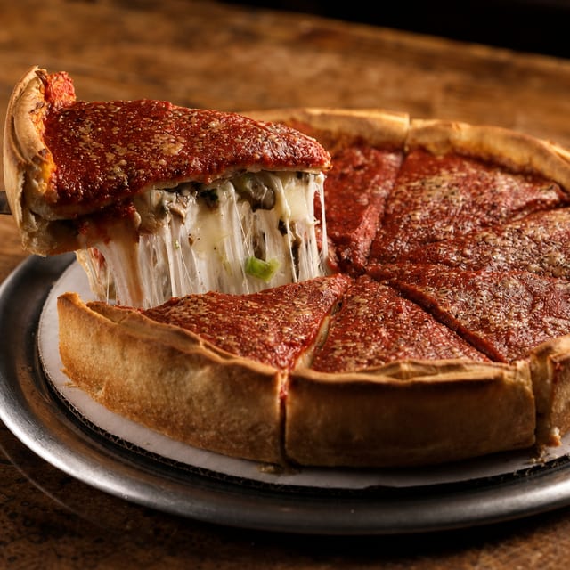 Spinach Stuffed Pizza Small.