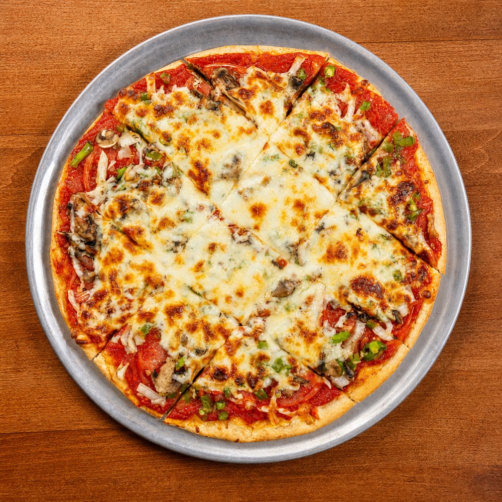 Veggie Thin Crust Pizza 18".