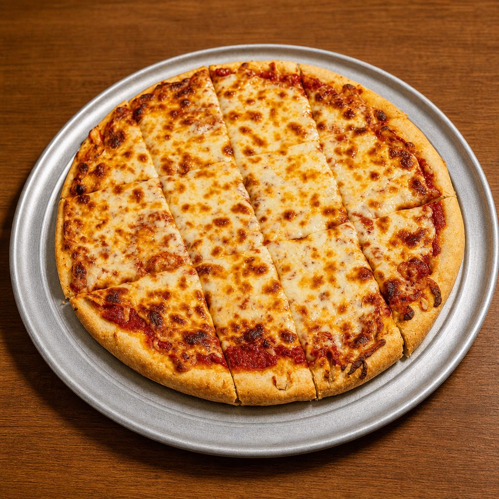 BYO Thin Crust Cheese Pizza XLarge.