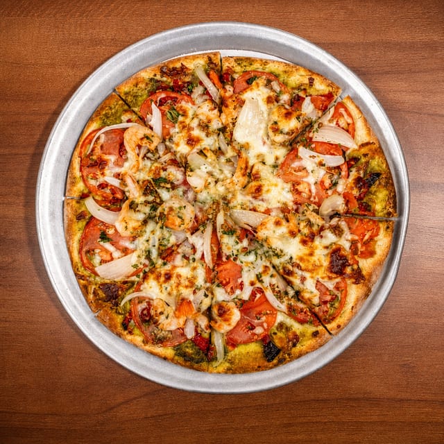 Pesto Lovers Pizza Large.