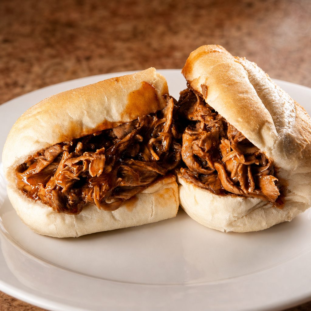 BBQ Beef Sandwich.