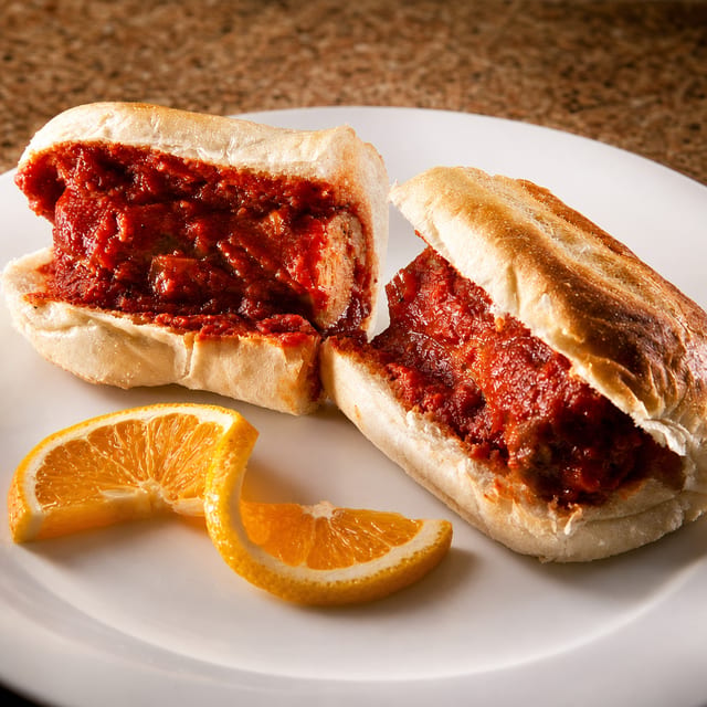 Italian Sausage Sandwich.