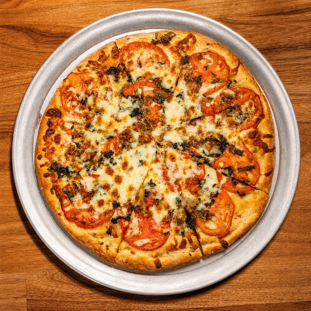 Garlic Lovers Pizza Small.