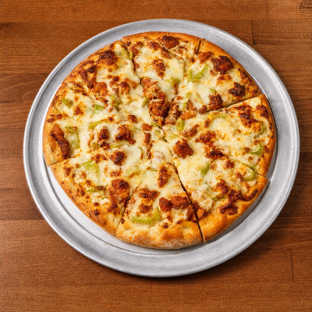 Buffalo Chicken Pizza Large.