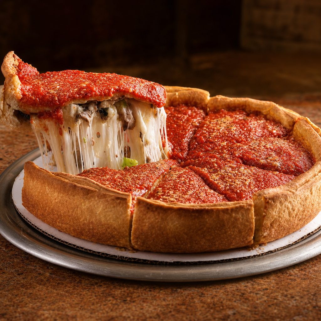 Special Stuffed Pizza Large.