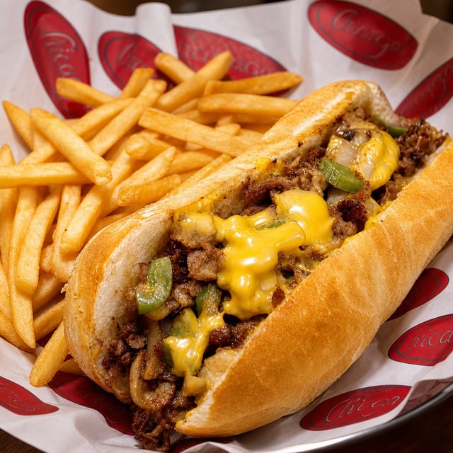 Philly Steak Sandwich.