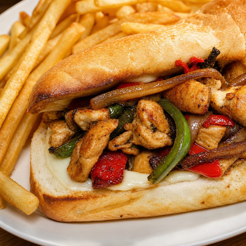 Chicken Fajita Sandwich.