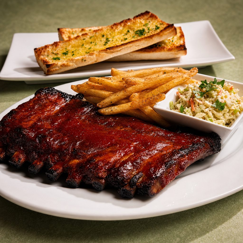 Full Slab BBQ Baby Back Ribs.