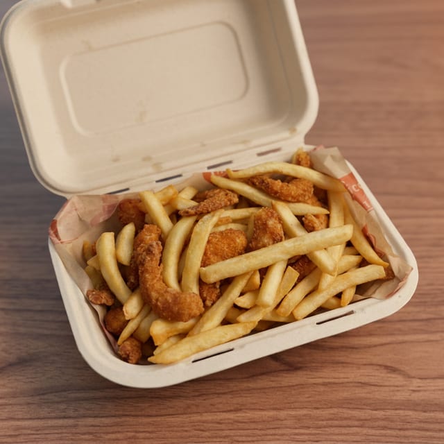 Shrimp basket.