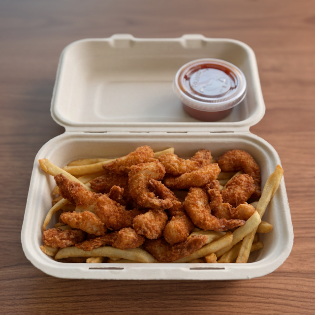 Shrimp basket.